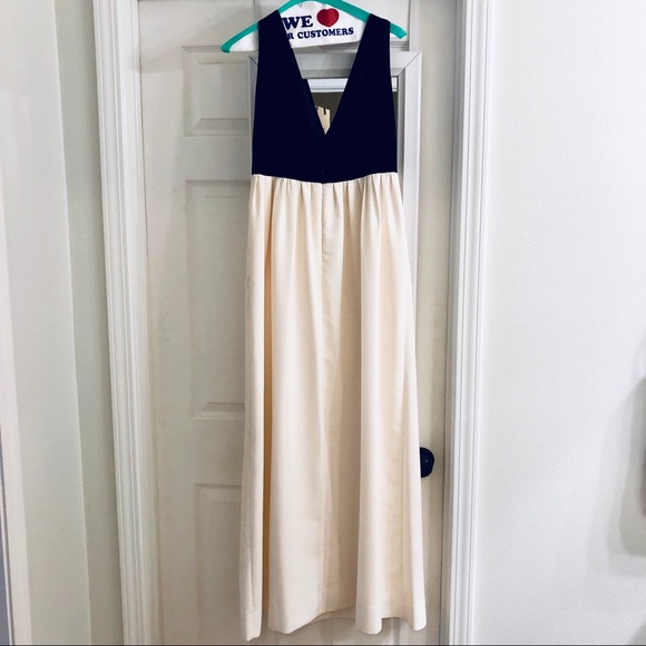 Jill Stuart Sleeveless Black & White Gown - Picture 6 of 7